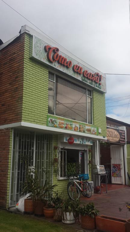 Como En Casa! Restaurante Y Hostal Bogotá Zewnętrze zdjęcie