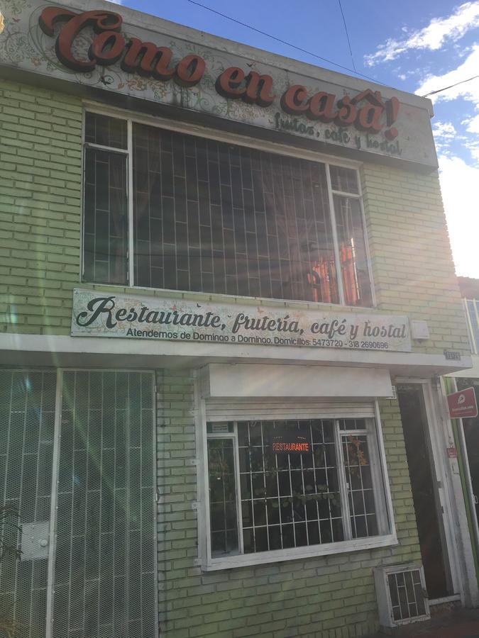 Como En Casa! Restaurante Y Hostal Bogotá Zewnętrze zdjęcie