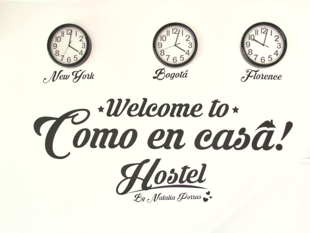 Como En Casa! Restaurante Y Hostal Bogotá Zewnętrze zdjęcie