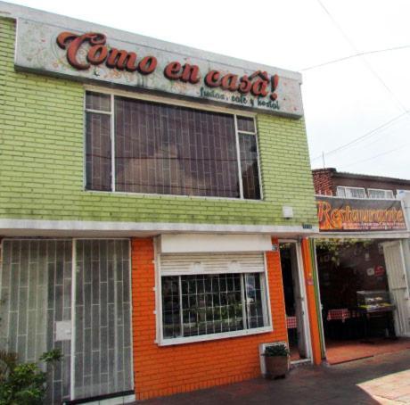 Como En Casa! Restaurante Y Hostal Bogotá Zewnętrze zdjęcie